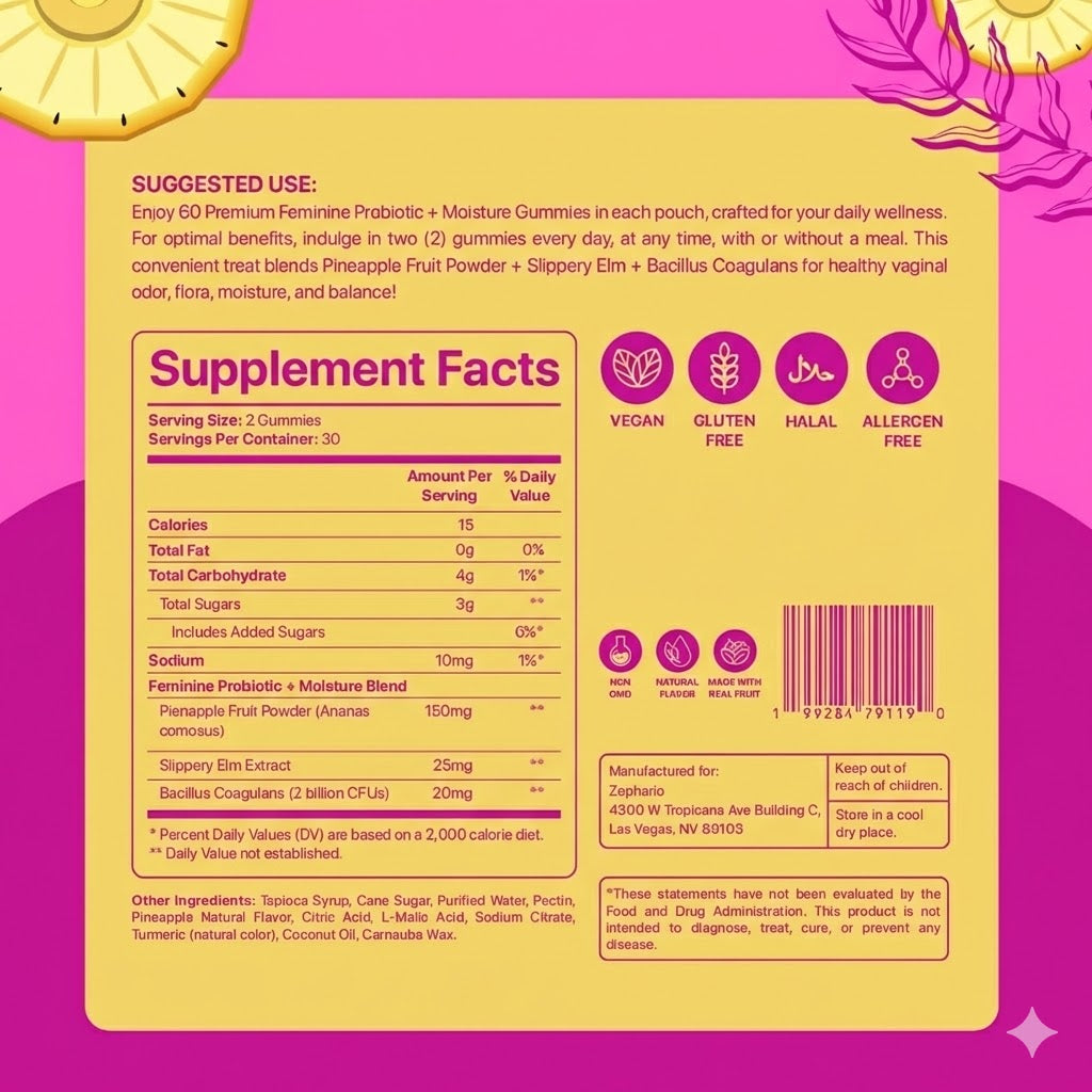 Zephario™ FreshFlora Gummies