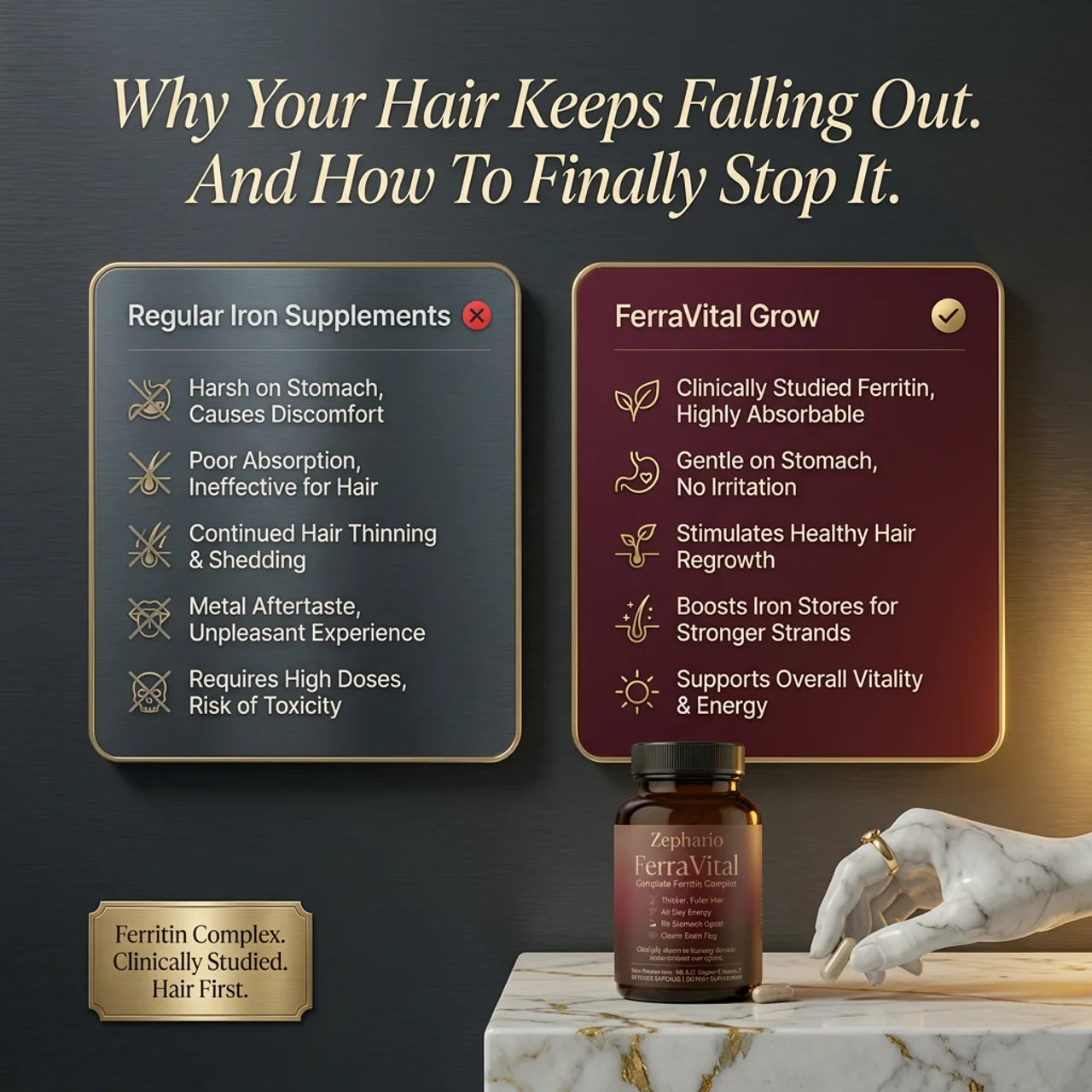 Zephario™ Duo-Action Hair Rescue