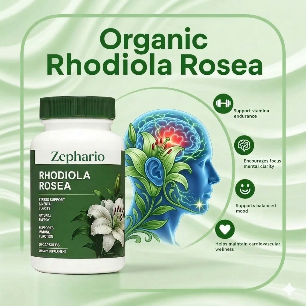 Zephario® StressRelief Rhodiola Rosea